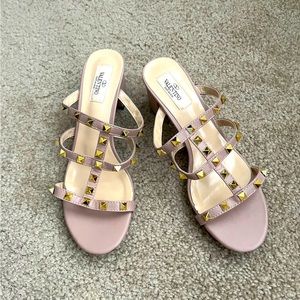 Valentino block heeled sandals